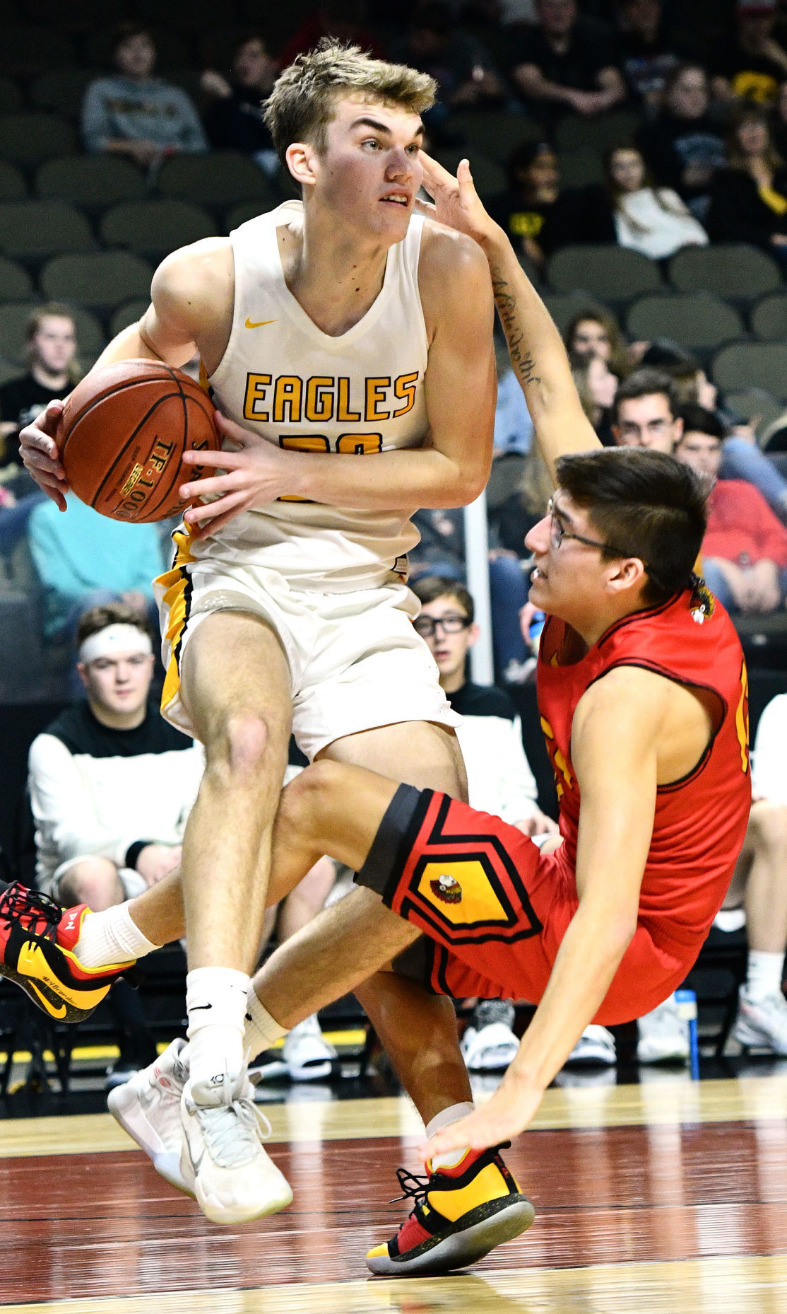 Lawton-Bronson vs Omaha Nation basketball